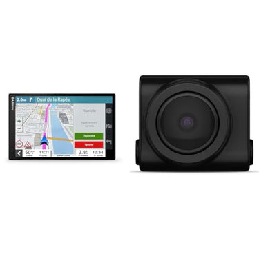 Garmin DriveSmart 76 MT-S – Navigationsgerät mit großem 7 Zoll (17,8 cm) HD-Display, 3D-Europakarten mit Umweltzonen, Verkehrsinfos in Echtzeit via Garmin Drive App, Sprach- und Fahrerassistenz im Sale